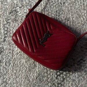 Used ROUGE EROS LOU CAMERA BAG IN MATELASSE LEATHER